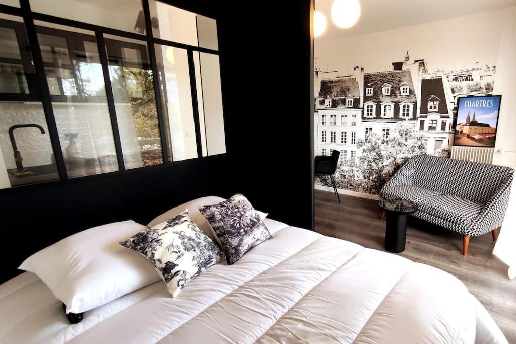 Appartement Le P'Tit Beauce Au Coeur De Chartres Extérieur photo