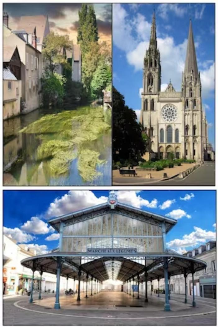 Appartement Le P'Tit Beauce Au Coeur De Chartres Extérieur photo